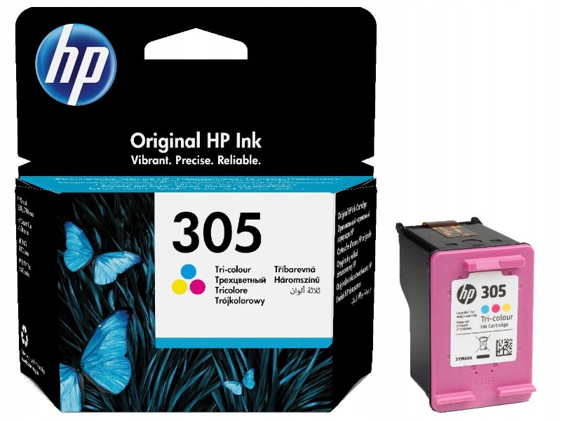 Trojfarebný atrament HP 305 3YM60AE
